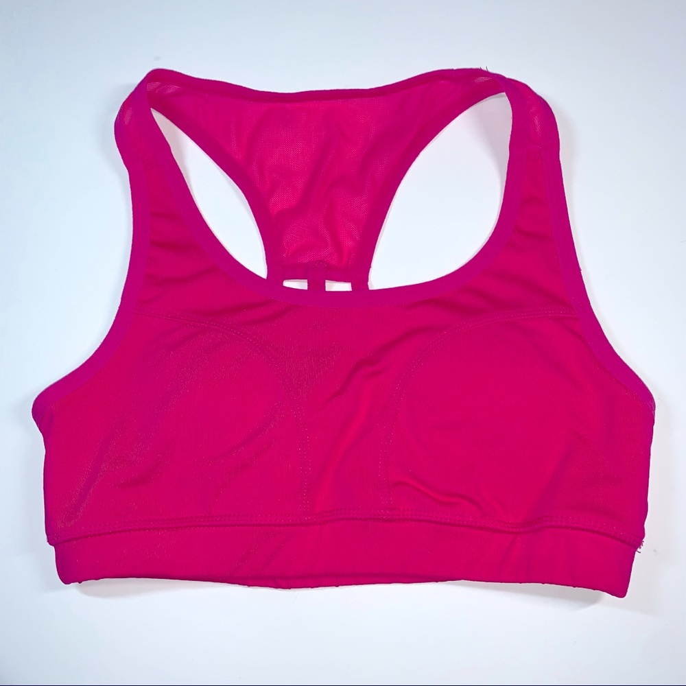 Small Pure & Simple pink sports bras